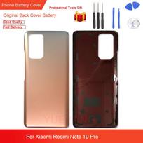 For Xiaomi Redmi Note 10 Pro M2101K6G, M2101K6R Glass Back  Cover Rear Door Housing Replacement Spare Repair Parts + 8 Pcs Tools For Xiaomi Redmi Note 10 auksas