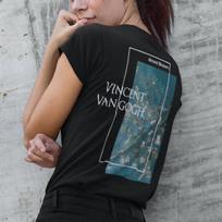 Van Gogho marškinėliai Saulėgrąžos Estetinis meno drabužis Vincentas Van Goghas Unisex T-shirt S