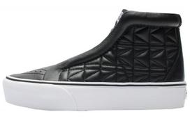 Vans SK8 Hi Laceless Platform Karl Lagerfeld Quilt 'Black White' VA3DQ7OEL 37