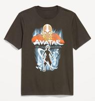 Avatar The Last Airbender T-Shirt Mens Womens Tees Top, Anime Tshirt, Aang Avatar Shirt Unisex Tee XL