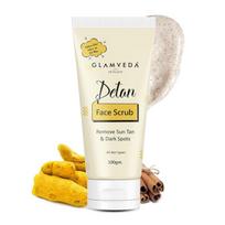 Glamveda Detan Face Scrub For Brightening Skin 100g