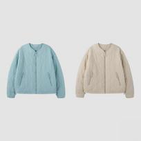 Kolon Sports Women Neckless Padding Jacket Keeperflight minted/85