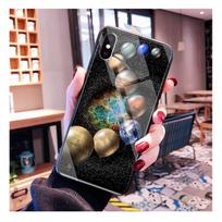 Moon Stars Space Astronaut Glass phone case For iphone 17 Pro Max Air 16 15 14 13 Pro Max 15 16 Pro 15Plus iphone 14Pro