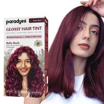 Paradyes Glossy Hair Tint, Ruby Rush Color 160gm