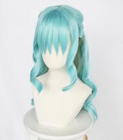 Anime ilgas perukas Cosplay Aukštumų invazija Shinzaki Kuon Kostiumas Karščiui atsparus sintetinis plaukas Shinzaki Kuon Moteriški vakarėlio perukai One Size žalia