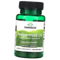 Peppermint Oil with Rosemary and Thyme, Swanson 100gelcaps (71280306) 100softgels