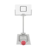 Miniature Office Desktop Ornament Decoration Basketball Hoop Toy Board Game for Basketball Lovers