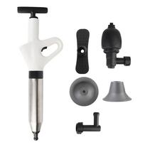 Dredge Clog Remover Air Drain Blaster for Bath Toilets Bathroom kitchen Toilet Plunger White