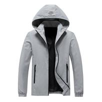 Vyriška striukė su gobtuvu, plona „The Punching Jacket“ dalis, vyriška vėjo striukė, lauko sportui, laisvalaikiui, patogi striukė, vyriška pavasario ir rudens striukė 5XL juoda