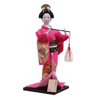 12 colio japoniško kimono žaislinė statulėlė stalo puošmena figūrėlė namų dekoravimui ir restorano stalviršio ekspozicijai