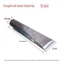 German Kindling Drill Bit for Wood Splitting - XL All-Steel Pointed Tip