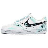 Nike Court Vision 1 žemi krepšinio/riedlenčių batai vyriški, žalios citrinos spalvos DH2987-101(Komanda145-) 44.5