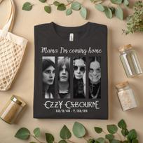 Ozzy Osbourne Tribute T-Shirt – Mama I’m Coming Home Graphic Tee A235 L