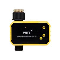 Programuojamas saulės energija maitinamas WiFi laikmatis Automatinė laistymo sistema sodui su lietaus jutikliais ir nuotoliniu valdymu per programėlę 1