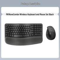 Logitech Wave Combo Wireless Ergonomic Keyboard & Vertical Mouse Set