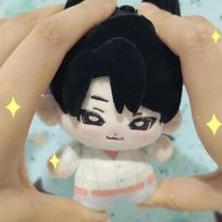 Anime Demon Abby Baby Romance Jinu Mystery Cosplay Doll Plush Pendant Keychain Hallowmas Party Xmas Fans Gift 10cm
