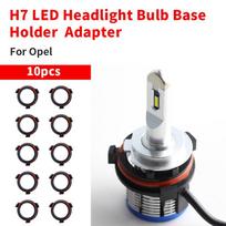 10PC H7 Car Led Headlight Base Replacement Holder Adapter Retainer Cover For Opel/Vauxhall Adam Astra Mazda VW Saveiro Honda CRV 10PCS Holders