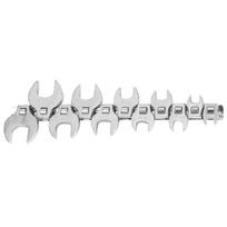 38 Inch Drive Crowfoot Wrench Set of 11 Carbon Steel Chrome Plated Tools for Nuts and Bolts in Hard to Reach Areas China Mainland