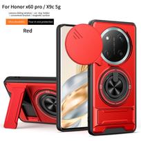 For Honor Magic7 Lite Case Honor X9C Cover X9C Phone Case Magsafe Magnetic Fold Holder Military Armor Camera Protection Cover HONOR X9C