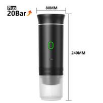 Wireless Electric Portable Espresso Coffee Machine for Car & Home Camping Coffee Maker 3-in-1 Capsule Powder Travel Coffee Maker juoda
