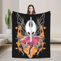 Hollow Knight Silksong Blanket  Fuzzy Funny Warm Throw Blankets for Bedding Lounge Decoration 200x150cm 80x60in