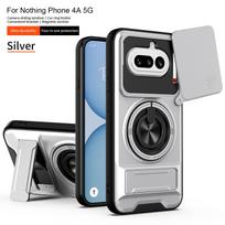 For Nothing Phone 4A Case Nothing Phone 4A A069 Cover Magsafe Magnetic Fold Holder Military Armor Camera Protection Cover Nothing Phone (4a)