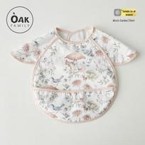 OAK FAMILY Baby Waterproof Bib Smock One Size