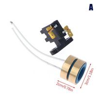 1set Cotton Candy Machine Brush Parts Slip Ring Rotary Collectors Conductive Rings Carbon Brush Assembly Power Tool Accessories