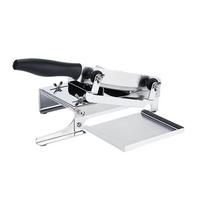 Manual Frozen Meat Slicer Stainless Steel Beef Bacon Household Cutting Machine Adjustable Slice Thickness China Mainland