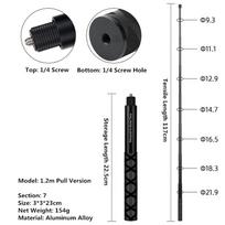 Invisible selfie stick for GoPro 13, 12, 11, 10, 9, 8, Insta360 X5, X4, X3, X3, X2, 1/4  action camera accessories Set 5