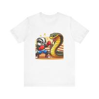 Honey Badger vs Cobra T-Shirt Multiple Sizes and Colors S įvairiaspalvis