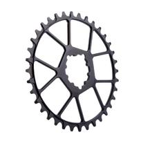 EVOSID Ultralight MTB Bike Chainring 63g Mountain Bicycle Chainwheel 32T 34 36T 38T Three-nail Straight Installation Chain Wheel Black 32T