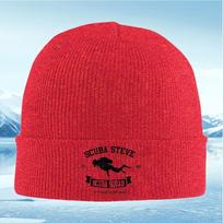 Scuba Steve diver under banner Squad Unisex Women Unisex Knitted Hat Beanie Pullover Cap Winter Thermal Warm Christmas Outdoor Cycl