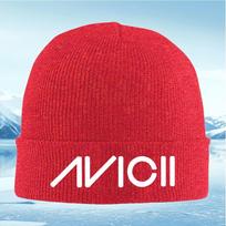 New White letter logo music style design Unisex Women Unisex Knitted Hat Beanie Pullover Cap Winter Thermal Warm Christmas Outdoor