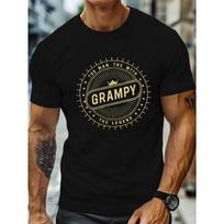 European Sizes Men's Round Crew Neck Short Sleeve Tee, Casual T-ShirtCasual Comfy Lightweight Top for Summer S įvairiaspalvis