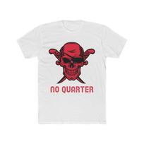 Pirate No Quarter No Mercy Men's Cotton Crew Tee S įvairiaspalvis