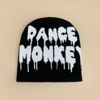 Skateboard Street Color Matching Letter Knitted Hat Men'S And Women'S Design Thermal American Hip-Hop Pullover Hat 54-62cm