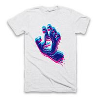 SCREAMING HAND - OFFSET SCREAM - Jim Phillips Homage - Men's - Large - Rare!!! S įvairiaspalvis