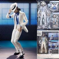 Cute Michael Jackson Smooth Criminal Moonwalk Action Figure Model Toys Michael Jackson MJ Thriller Joint Movable Christmas Gift Fun Activity