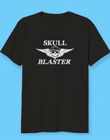 Skullblaster Skull Blaster T-shirt Unisex - New Skull With Wings - Medium S įvairiaspalvis