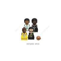 (Basketball 4-teiliges Set) Sportstar-Figurenserie Volleyball Rugby Eishockey Fußball Basketball Sta