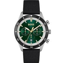 Hugo Boss 1513936 Santiago Chronograph Men's Watch 44 mm juoda