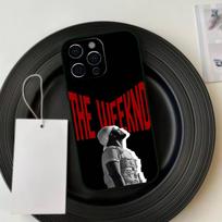 Singer The W-Weeknd Phone Case For IPhone 17,16,15,14,13,12,11,Plus,Pro,Max,Plus,XS,soft case Black silicone iPhone14ProMax