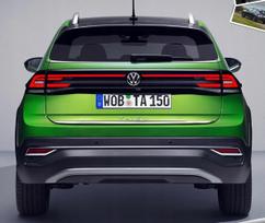 Vw Volkswagen Taigo - Chromuota juosta bagažinės dangčiui