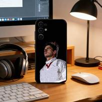 O-Orange K-King Phone Case For Samsung S25,S24,S21,S22,S23,S30,Ultra,S20,Plus,Fe,Lite,Note,10,Black Cover Samsung S24Plus
