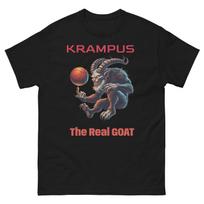 KRAMPUS: The Real GOAT Unisex Classic Tee (multiple colors and sizes) Funny Shirts XL