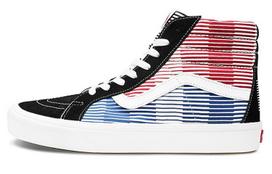 Vans Comfycush SK8 Hi Reissue 'Black Red Blue' VN0A3WMCWX7 36