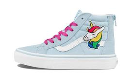 Vans SK8 High top Kids' Skateboarding Shoes Light Blue Children Aged 3 7 Years Old VN0A4BUX34C 34