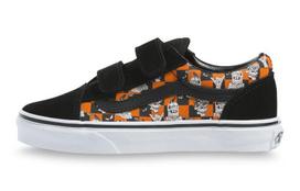Vans Canvas Low top Kids' Skateboarding Shoes Black Yellow Teenagers VN0A4BUV2K7 34