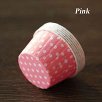 100PCS New Grease-proof Bakeware Muffin Cup Baking Wrapper Pan Case Paper Cupcake Liner Pink